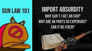 Gun Law 101: Import Absurdity - Why is importing cool guns so hard? Why can't we get SVDs and AKs?