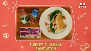 Turkey And Cheese Sandwich Made by Kid | B4U Food