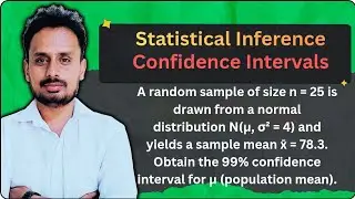 Confidence intervals | Statistical inference | Sampling Distribution Explained  