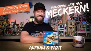 MECKERN und bauen?! 🤬🤪 LEGO&reg; City 60286 Strand-Rettungsquad