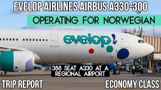 [ОТЧЕТ О ПОЕЗДКЕ] Evelop Airbus A330-300 (для Norwegian) (ЭКОНОМ) Ньюбург (SWF) - Дублин (DUB)