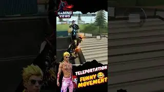 Teleportation power funny😁movement #freefire #gaming #shorts