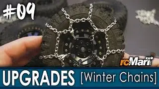 Upgrades #09 [Xtraspeed Snow Chains on Axial Scx10ii Toyota lc70]