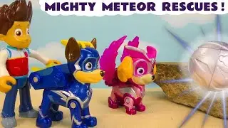 The Mighty Pups Rescue the Mighty Meteor