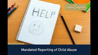 Mandated Reporting of Child Abuse