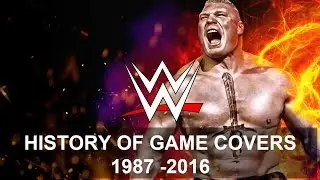 History of WWE game covers -1987 to 2016