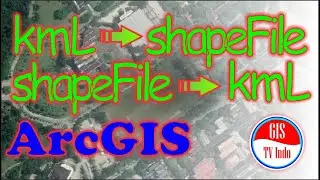 Convert KML To Shapefile | Shapefile To KML | Tutorial ArcGIS