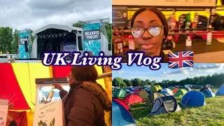 VLOG: Working at Bearded Theory Festival|First Camping Experience| Hap Solutions Group|UK Living🇬🇧