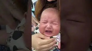 🍑令和5年11月18日(土)予防接種で大泣き😭