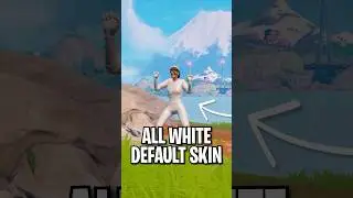 Как получить полностью белый скин по умолчанию в Fortnite!