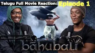 BAAHUBALI: The Beginning | ((TELUGU VERSION))) | FULL MOVIE REACTION | All Indian Reacts | Episode 1