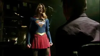 Supergirl rescues Maxwell Lord in the Fight or Flight episode in Season One