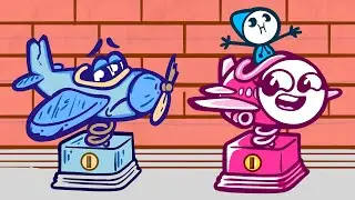 In Plane Sight And More Pencilmation! | Animation | Cartoons | Pencilmation