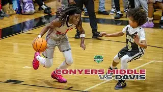 MIDDLE SCHOOL HOOPS | CONYERS MIDDLE VS. DAVIS