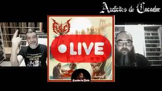 💀💀🗣️🗣️NÃO PERCA! AUDIÇÕES DO CAÇADOR - PRIMEIRA LIVE DO CANAL #metalextremo #metalunderground #Fulci