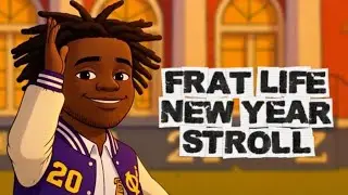 A NEW YEARS COLLEGE FRAT STROLL ❤️&zwj;🔥FROM OUR ANIMATED SERIES 