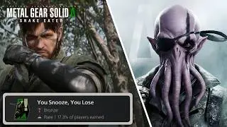 Metal Gear Solid Delta Snake Eater: You Snooze, you Lose Achievement