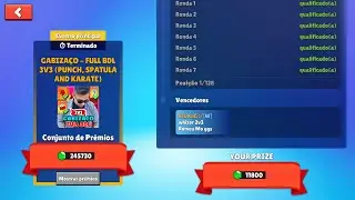 🥇 1º LUGAR NO TORNEIO 3V3 DO GABIZAÇO 👑
