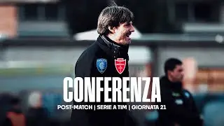 CONFERENZA STAMPA | Le parole di Mister Citterio dopo Empoli - Monza