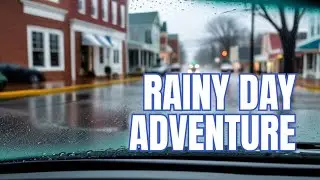 Rainy Day Drive: Exploring Hopewell, VA Through the Raindrops