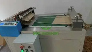 Roll feeding crinkle paper shredding machine