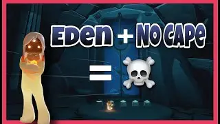 EDEN RUN WITHOUT CAPE ☠️ | sky children of the light | Noob Mode