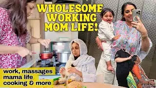 EVERYTHING at home vlog: Cooking, postpartum hair fall updates, what's been up? | Aanam C Vlog