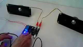 LM386 Stereo amplifier with bass boosting