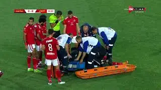 إصابة خطيرة لـ رامي ربيعة بعد تدخل رمضان صبحي | مباراة الأهلي وبيراميدز نهائي كأس مصر موسم 2021-2022