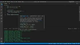find intersection and union of an array in JavaScript