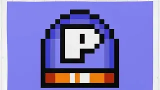 P Switch Jump (Super Mario Maker)