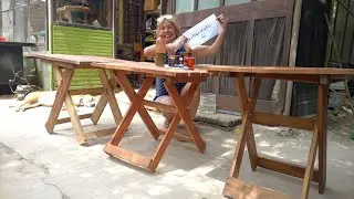 As&iacute; es como CON ESTA IDEA y f&oacute;rmula [ Se Hizo Millonaria ] reciclando MADER4 est&aacute; mujer creativa 😃💲