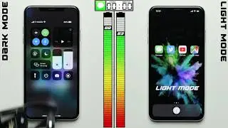 Dark Mode vs  Light Mode Battery Test