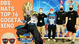 Top 16 Nationals Gogeta Xeno Deck Profile ft. Nick Menard (Dragon Ball Super Card Game)