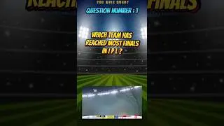 IPL Quiz 2024 | The Quiz Quest | IPL 2024
