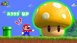 Mario Can Turn Anything He Wants into Realistic in Super Mario Bros| MegaBoom Bros
