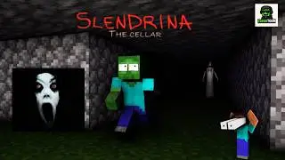 Monster School vs Slendrina the Cellar | Minecraft Horror Animation