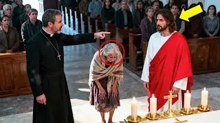 JÉSUS FIT PAYER LE PRÊTRE AYANT HUMILIÉ UNE PAUVRE VIEILLE FEMME…ET L’ÉGLISE PLONGEA DANS LE SILENCE