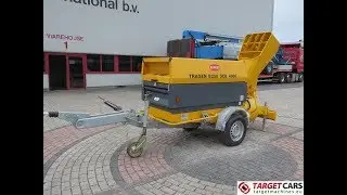 776358  BUNKER TRAGEN B250 DCB4000 PORTABLE CONCRETE SCREED MIXER PUMP DIESEL 2008 NEW UNUSED