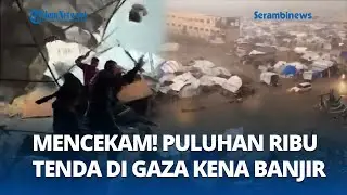 Duka di Tengah Badai: Krisis Kemanusiaan Gaza Memburuk Akibat Banjir Lumpur