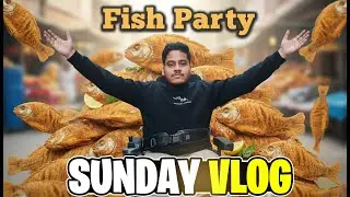 Fish Party At Home 😋 | Wheelchair Boy | Sunday Routine