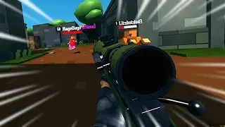 INSANE SNIPER plays in KRUNKER.IO (COLLATERAL TRICKSHOT?!)