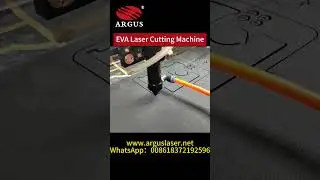 EVA Laser Cutting Machine &ndash; Precision & Efficiency for Foam Processing! #lasercutting #evafoam