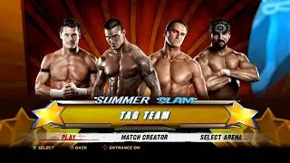 WWE '12 PS3 - Randy Orton & Evan Bourne VS Drew McIntyre & Chavo Guerrero - Tag Team [2K][mClassic]