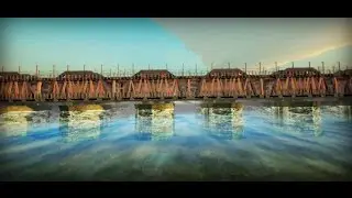 Old Yamuna Bridge Delhi,India (speed modeling) in Autodesk maya