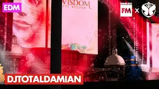 Total Damian (DJTotalDamian) (DJ Set) | Roblox FM live from Tomorrowland