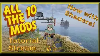 (Solo Day 20) Industrial Foregoing Laser Drill Infinite Ore Mining in Minecraft All the Mods 10