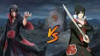 Itachi Uchiha vs Sasuke Uchiha brothers battle and Uchiha battle 