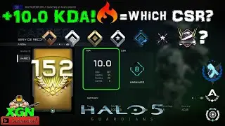 Halo 5 Spring 2020 Season CSR placement stats and results +10 game Win-Streak!!
