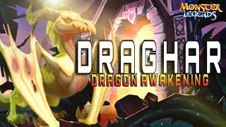 Draghar Monster Legends | Review Skills Leak | Gameplay Soon | New Dragon Awakening Maze Monster |